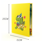 3D Pop-Up Geburtstagskarte Dinosaurier