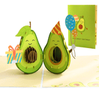 3D Pop-Up Geburtstagskarte Avocado - DORAFIORA
