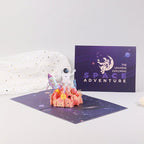 3D Pop - Up Karte Astronaut - DORAFIORA