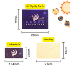 3D Pop - Up Karte Astronaut - DORAFIORA