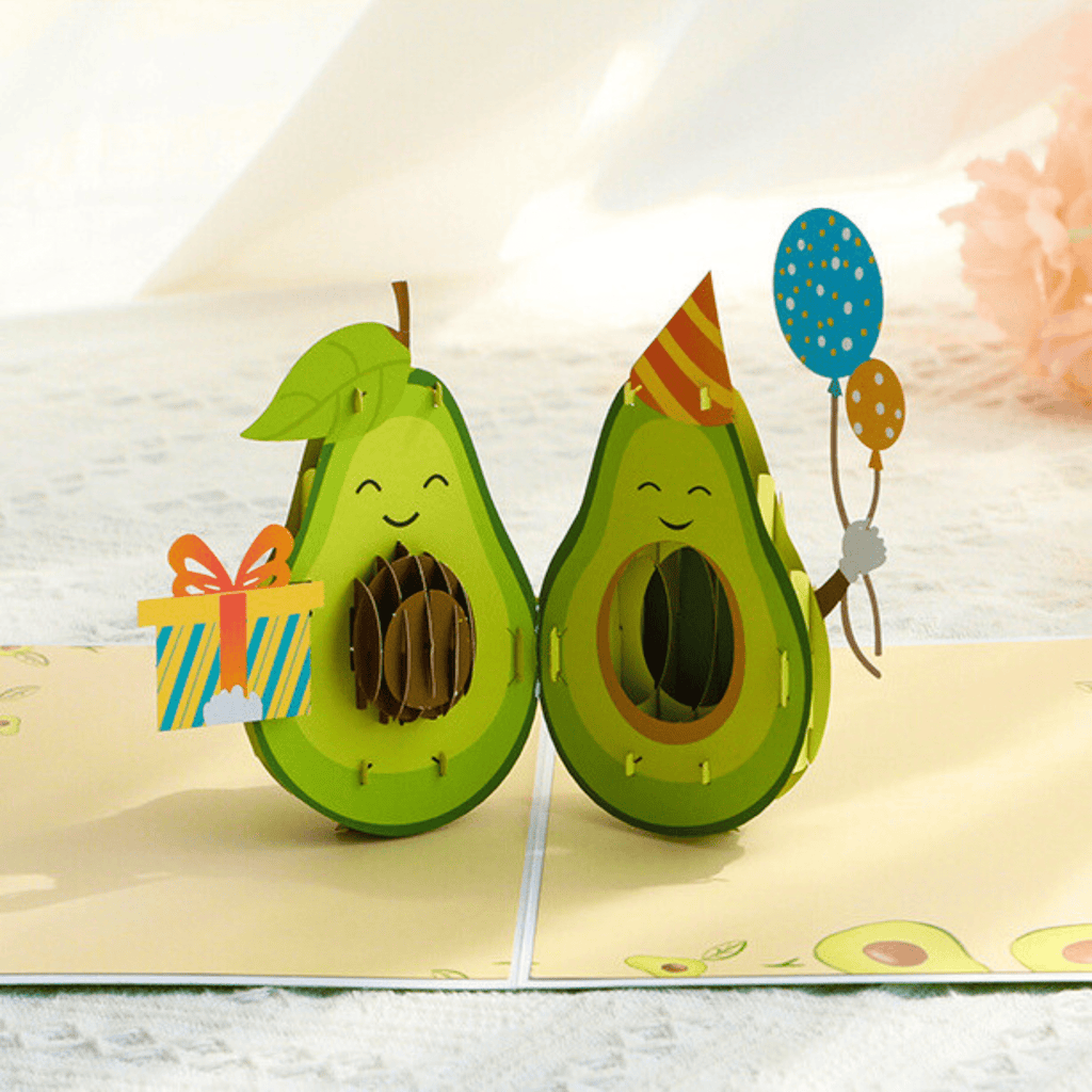 3D Pop - Up Karte Avocado - DORAFIORA