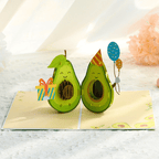 3D Pop - Up Karte Avocado - DORAFIORA