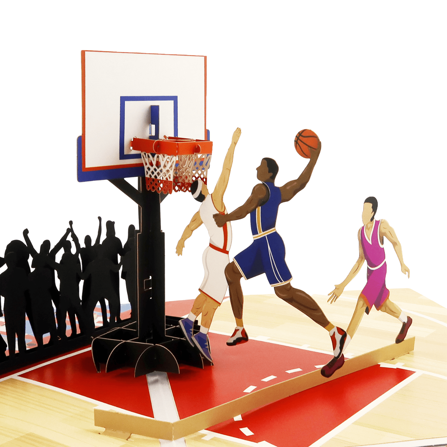 3D Pop - Up Karte Basketball Dunk - DORAFIORA