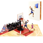 3D Pop - Up Karte Basketball Dunk - DORAFIORA