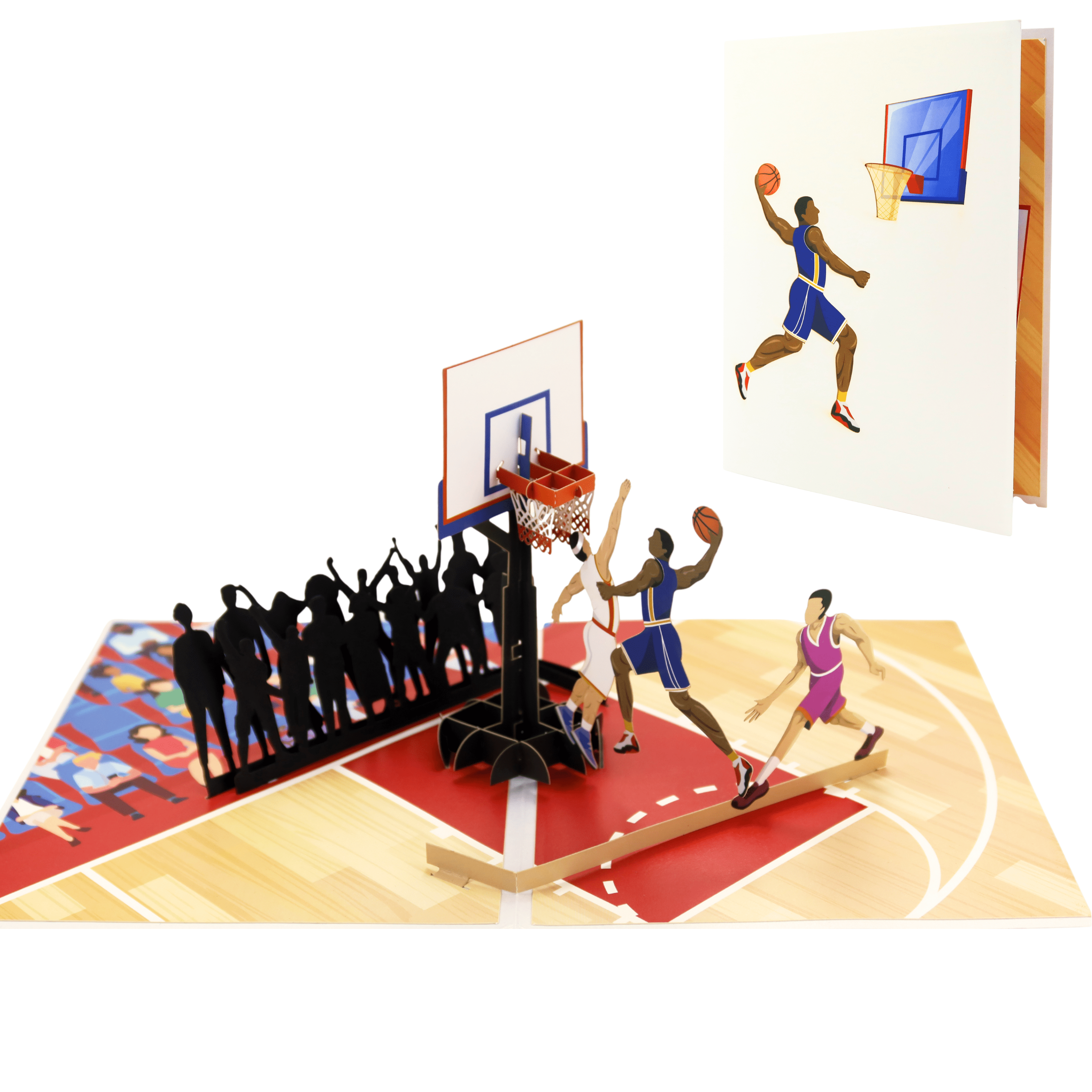3D Pop - Up Karte Basketball Dunk - DORAFIORA