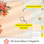 3D Pop - Up Karte Blumenstrauß Blumen - DORAFIORA