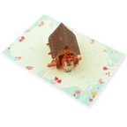 3D Pop - Up Karte Corgi Hund - DORAFIORA