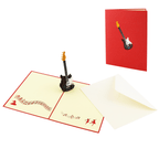 3D Pop - Up Karte E - Gitarre - DORAFIORA