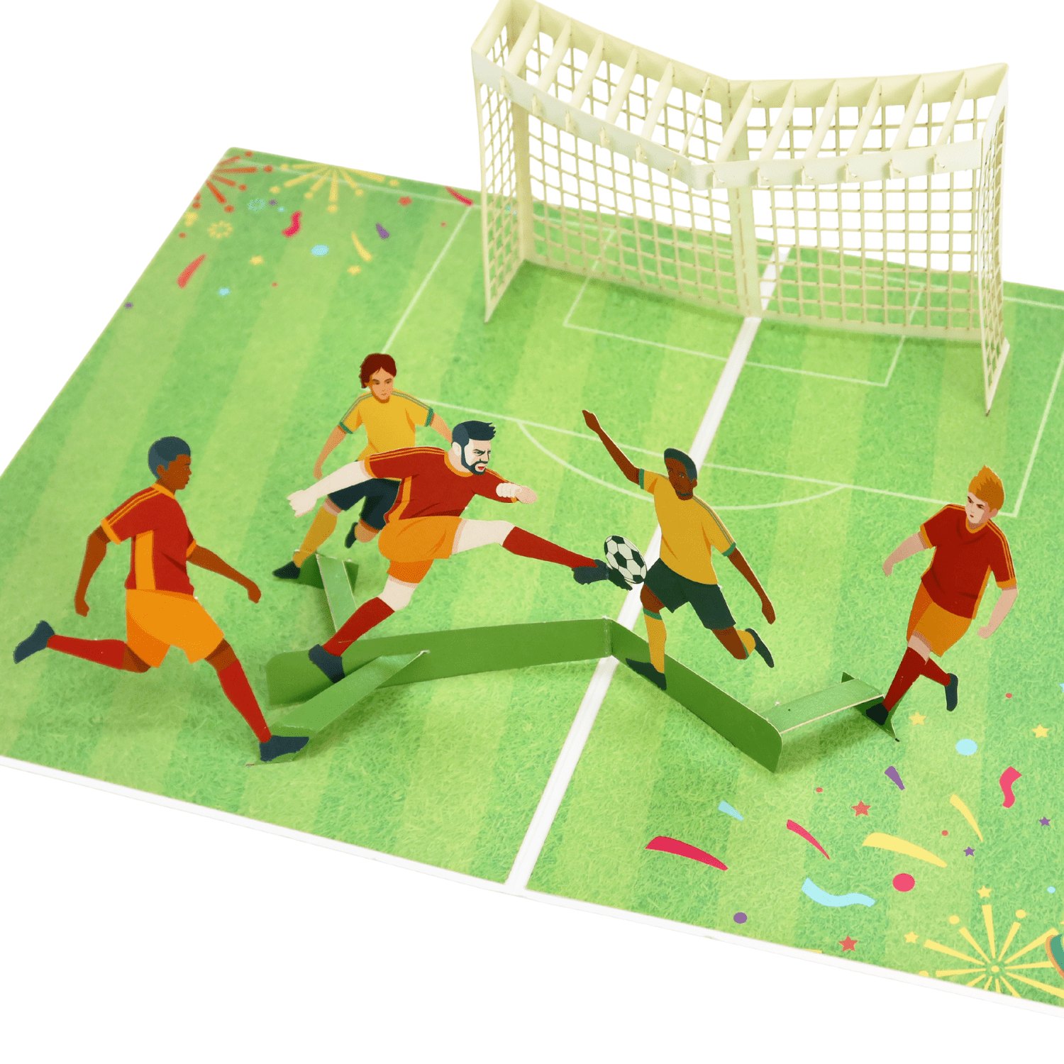 3D Pop - Up Karte Fußballspiel - DORAFIORA