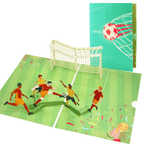 3D Pop - Up Karte Fußballspiel - DORAFIORA