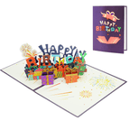 3D Pop - Up Karte Happy Birthday - DORAFIORA