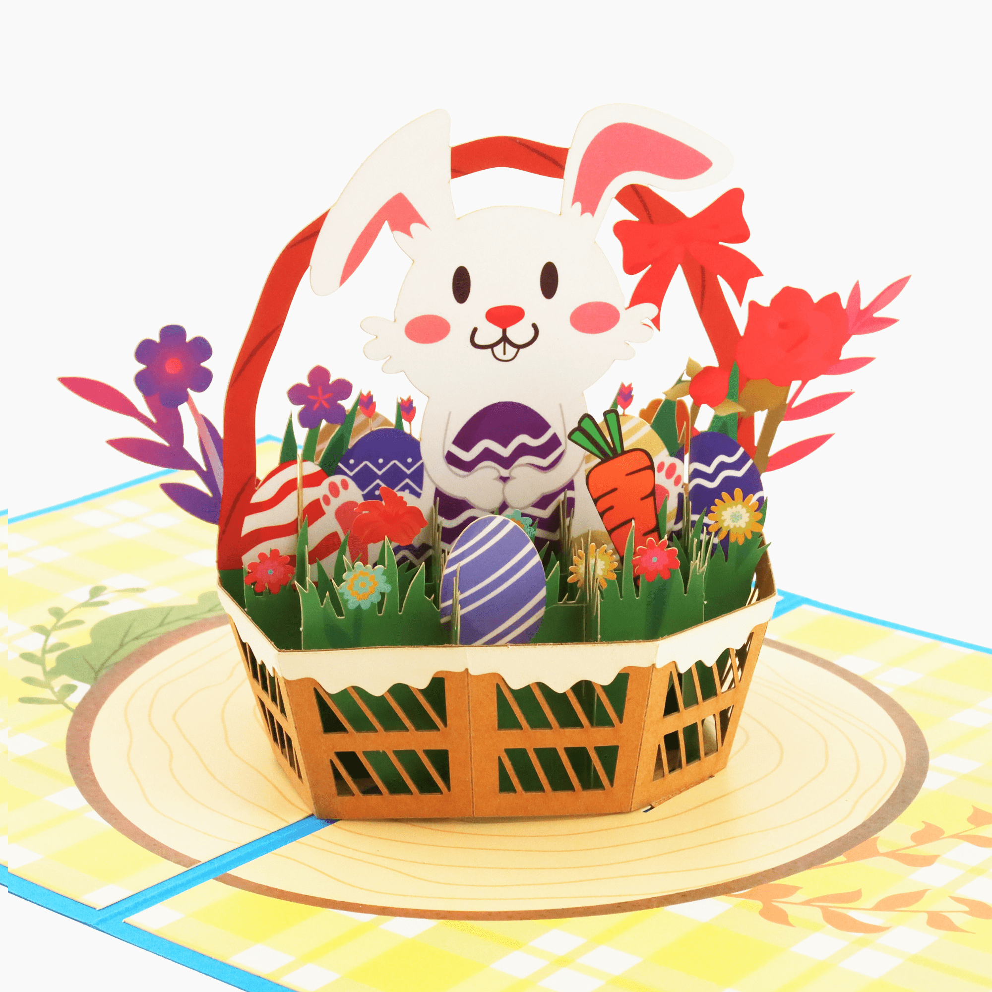 3D Pop - Up Karte Hase - DORAFIORA