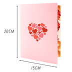 3D Pop - Up Karte Herzbaum - DORAFIORA