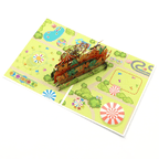 3D Pop - Up Karte Jahrmarkt - DORAFIORA