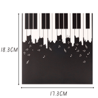 3D Pop - Up Karte Klavier Piano - DORAFIORA