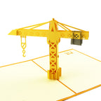 3D Pop - Up Karte Kran - DORAFIORA