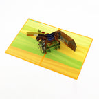 3D Pop - Up Karte Reiterin - DORAFIORA