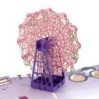 3D Pop - Up Karte Riesenrad - DORAFIORA