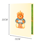 3D Pop-Up Karte Teddy Bär