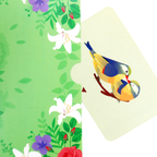 3D Pop-Up Karte Vögel