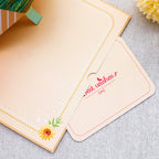 3D Pop-Up Karte Blumenstrauß Sonnenblumen