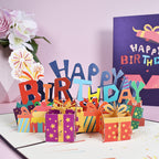 3D Pop-Up Karte Happy Birthday