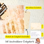 3D Pop-Up Karte Klavier Piano