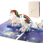3D Pop-Up Karte Pegasus