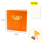 3D Pop-Up Karte Pokal