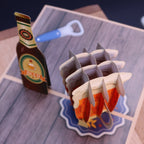 3D Pop-Up Karte Bier