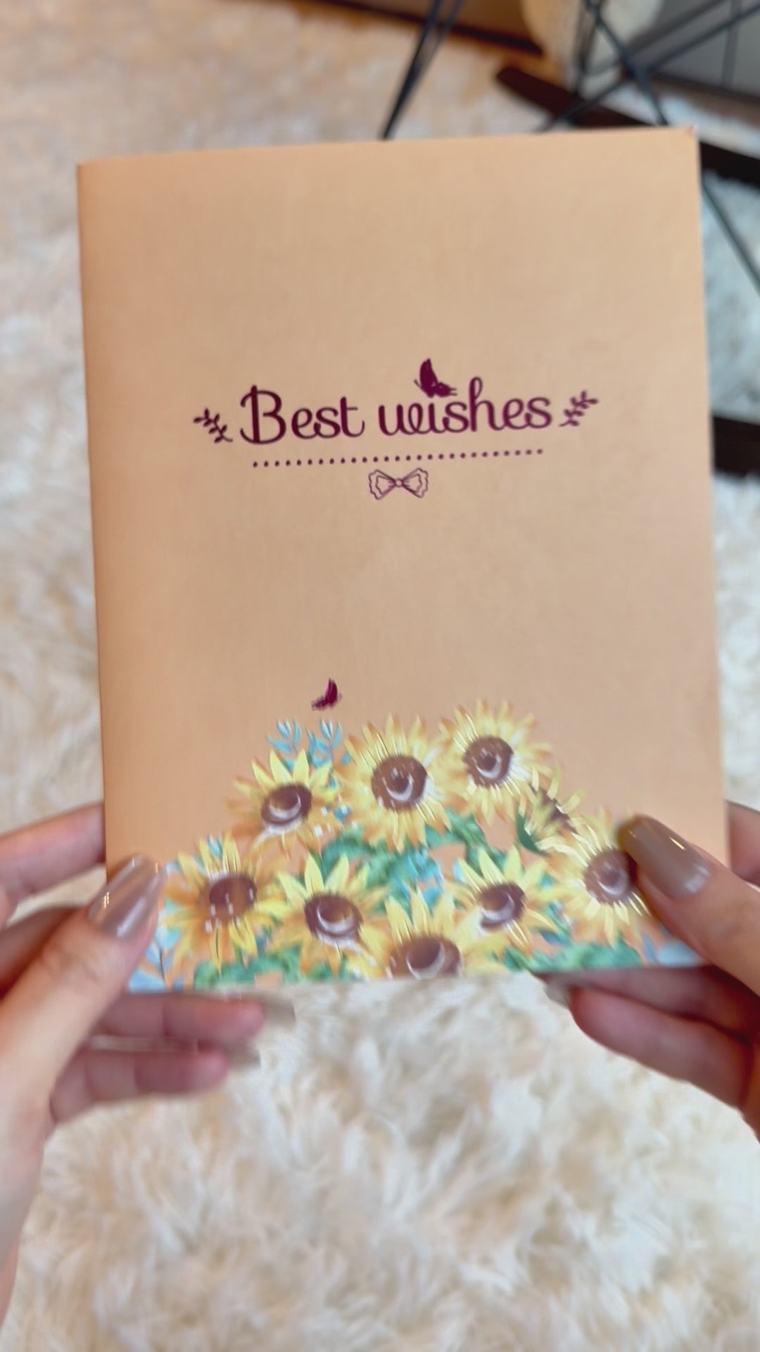 3D Pop-Up Karte Blumenstrauß - Mixed Bouquet