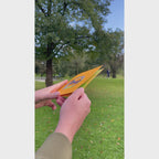 3D Pop-Up Karte Reiterin